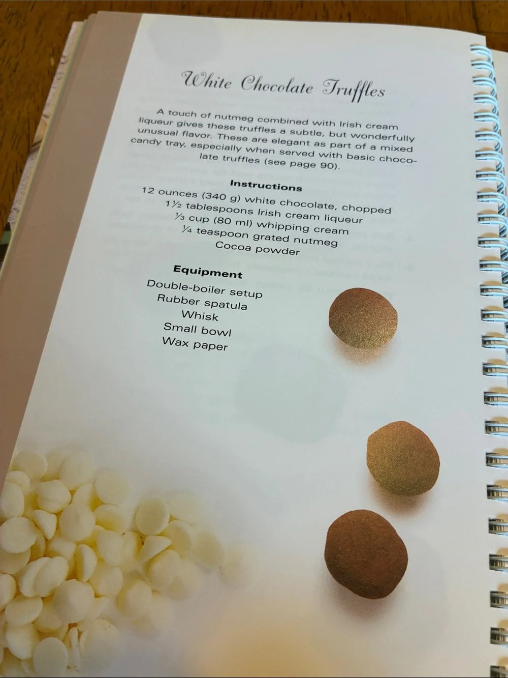 Vintage candy cookbook